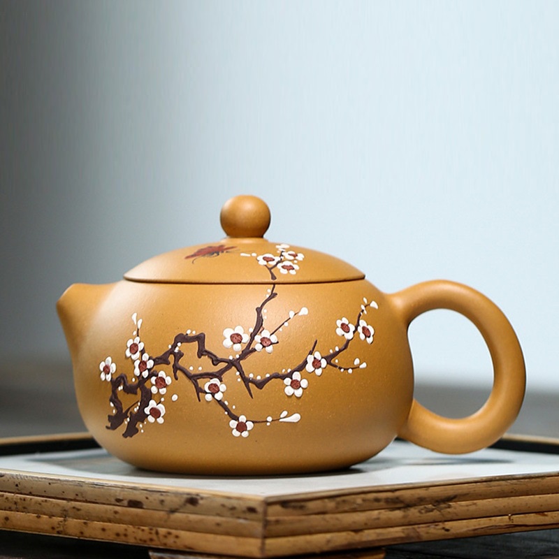 Ấm Tử Sa Nghi Hưng Tây Thi Mai Hương 340 ml (Hoàng Kim Đoạn Nê)