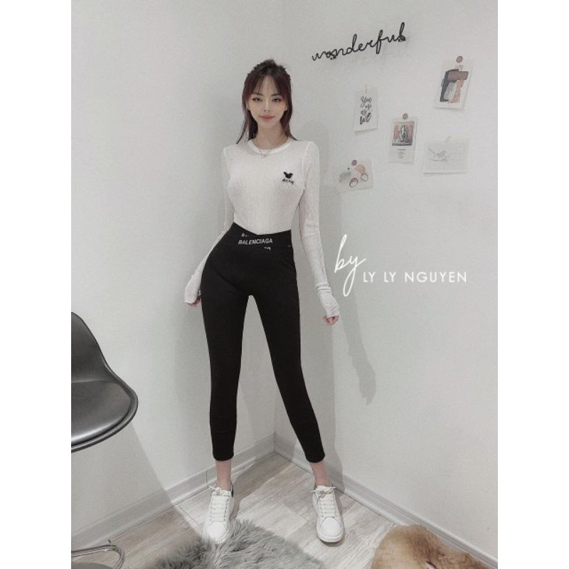 QUẦN LEGGING BALEN CẠP CHỮ