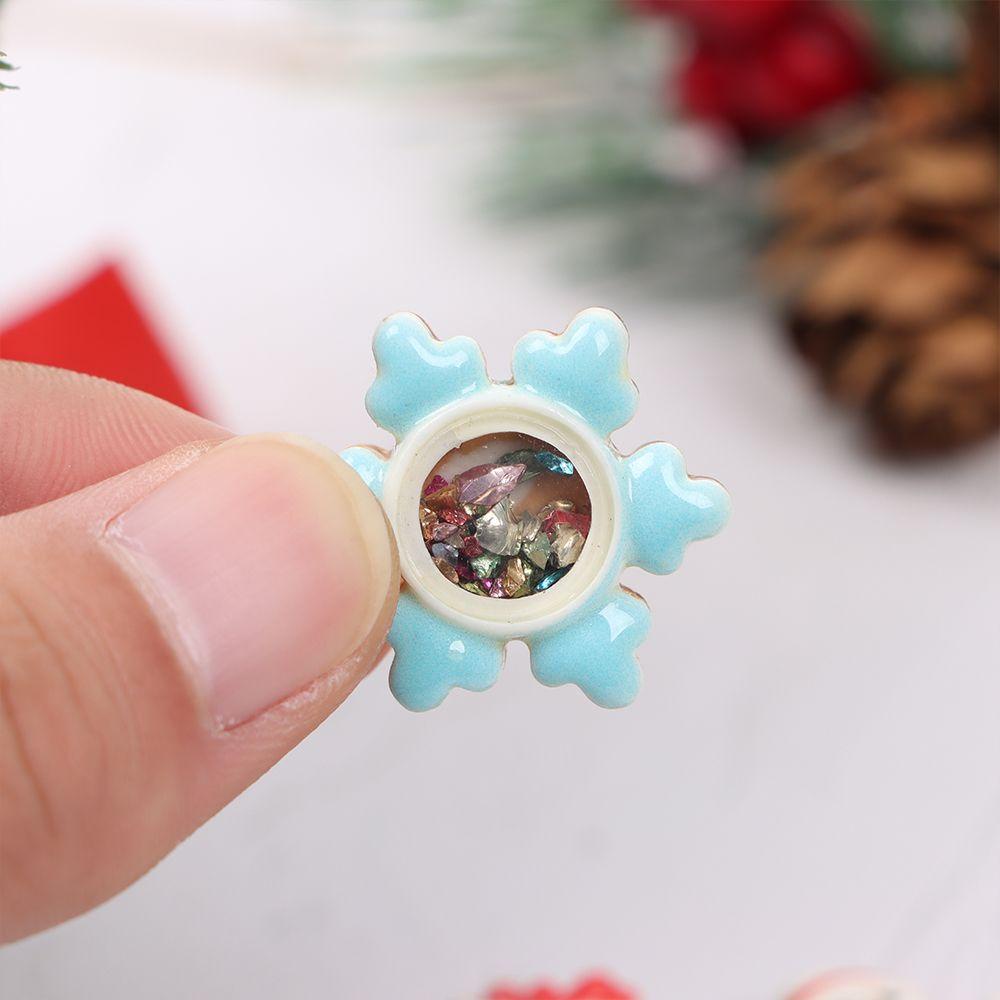 Bộ 10 Mặt Dây Chuyền / Bông Tai Hình Cây Thông Giáng Sinh DIY
