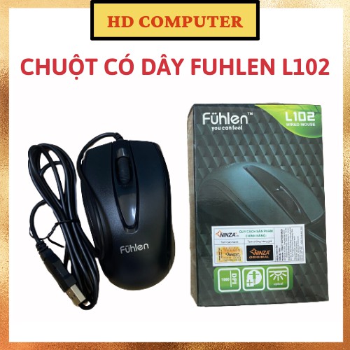 Chuột Máy Tính Văn Phòng Có Dây Fuhlen L102 NK
