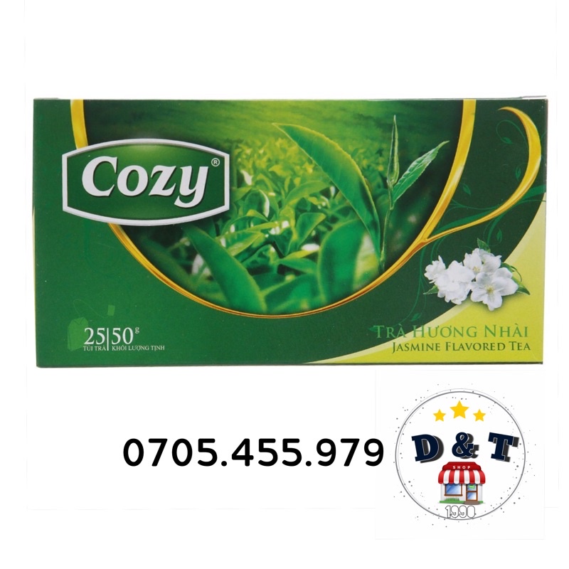 Trà Cozy Hương Nhài 25 gói*2gr/hộp -SP0011