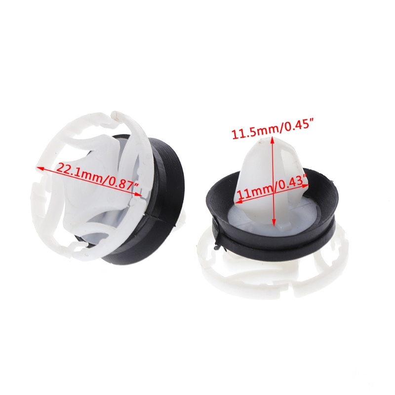 Set 20 Đinh Tán Kẹp Thẻ Cửa Nội Thất Cho Citroen C4 DS4