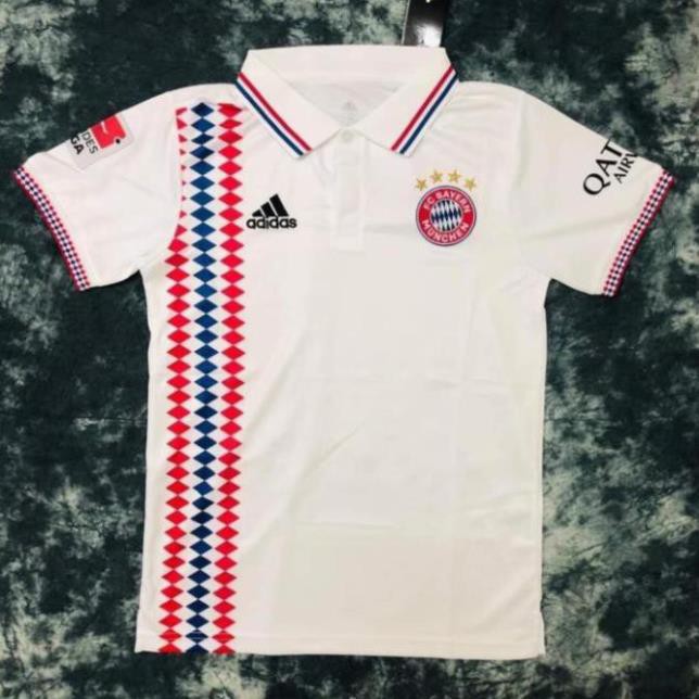 Áo Bóng Đá Đẹp Và Độc 🏆 FREESHIP 🎯 Áo Polo Nam Bayern Munich 2021 PP bởi Be Happy Sport 💕 ⚽