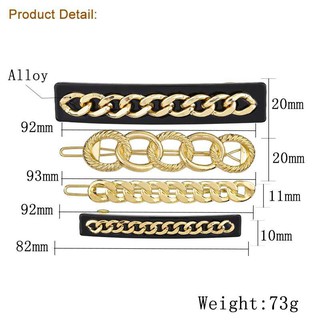 Kẹp tóc bấm cổ điển phong cách Hàn Quốc - KT07