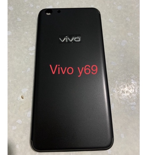 Bộ vỏ vivo Y69 (gồn kính cam,lưng ,sườn,phím) zin đẹp