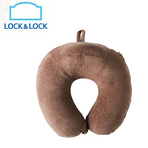 [Lock&amp;Lock] Gối kê cổ cao cấp Memory Foam -LTZ852- Lock&amp;Lock, dùng cho văn phòng, du lịch