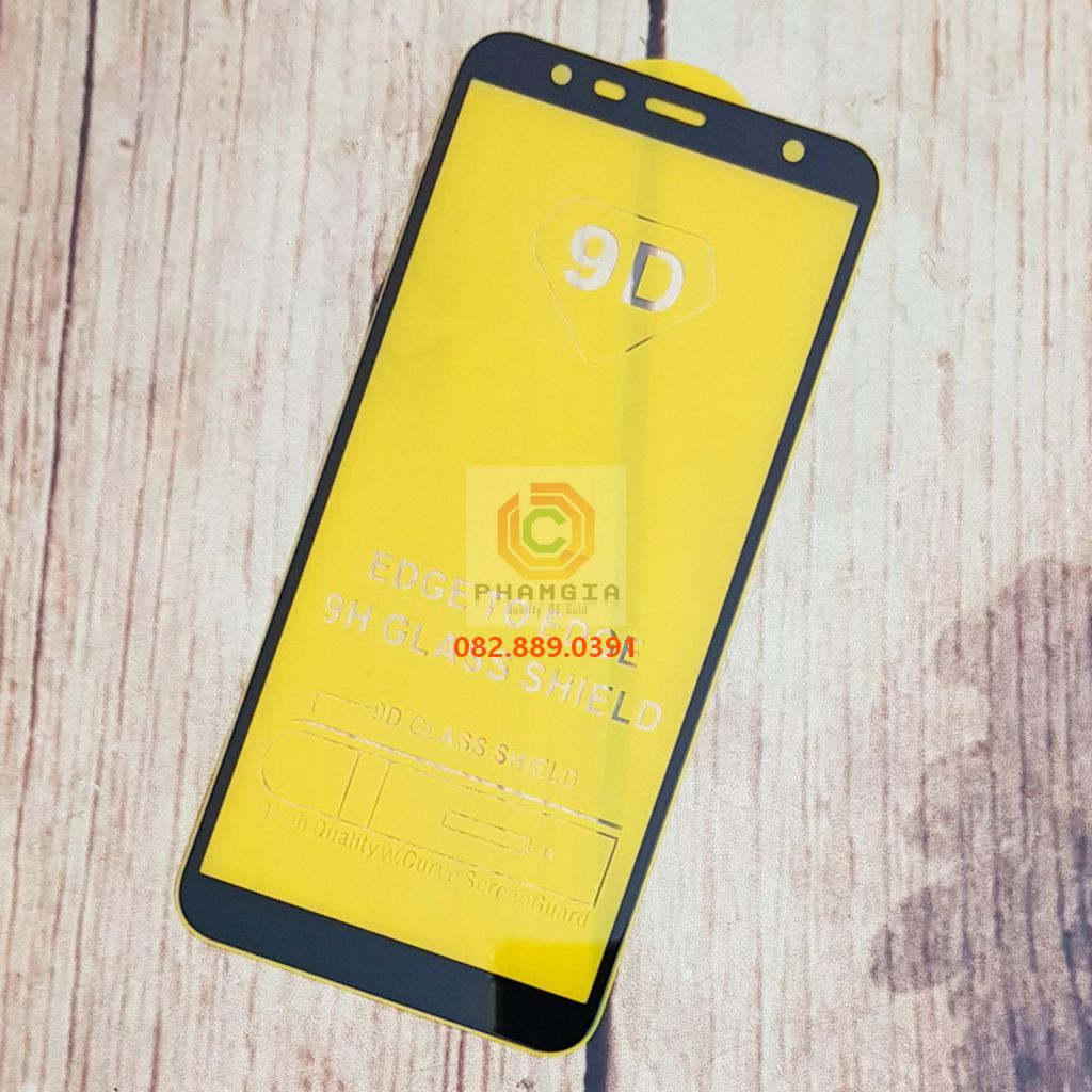 Kính cường lực Samsung J6 prime full màn, full keo, không li ti