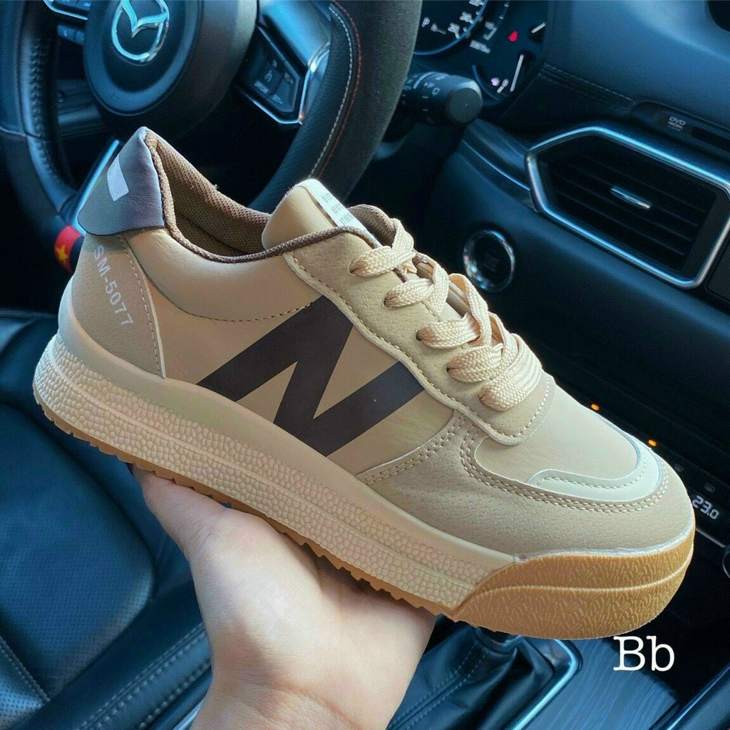 Giày thể thao nữ đế cao chữ N đẹp siêu hot 2023 hàng QC