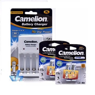 Bộ sạc Camelion 1010B + 4 pin AA 2700mAh