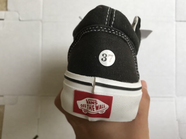 (Ảnh thật+fullbox) Giầy van old skool đen chất đẹp giá rẻ