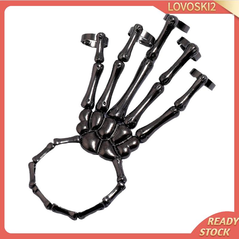 Vòng đeo tay co giãn kiểu xương bàn tay tùy chọn màu sắc