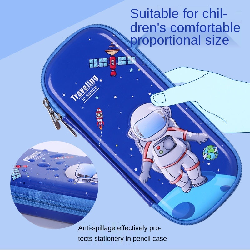 Hộp đựng bút cỡ lớn nhiều ngăn họa tiết hoạt hình dễ thương cho nam và nữ