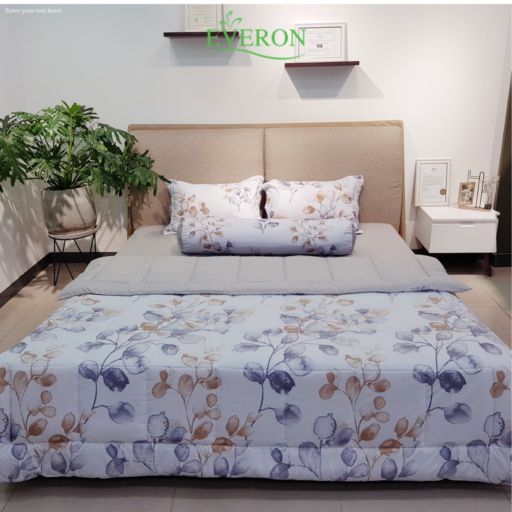 Bộ ga giường Microfiber Edelin LM023 (4 món)