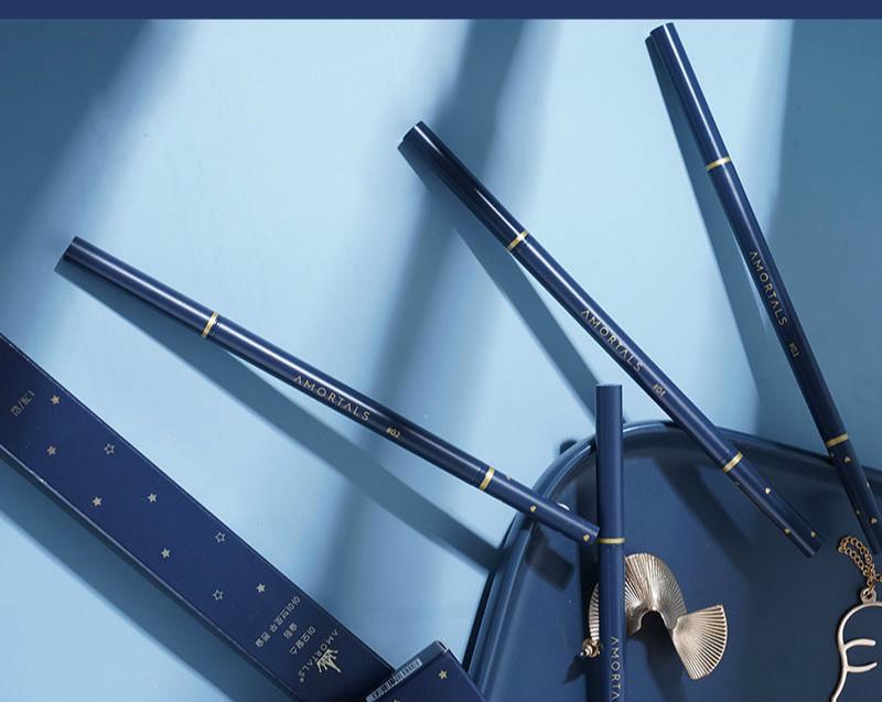 [Hàng mới về] Chì kẻ mày AMORTALS chính hãng đầu siêu mịn chống nước chống mồ hôi lâu trôi 2 đầu