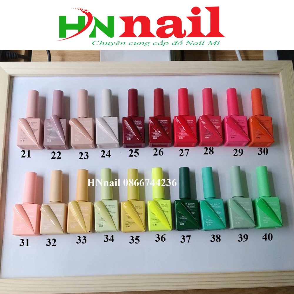 [Xả hàng 2 ngày ] Sơn gel móng tay hơ đèn Gairriy chai 15ml chăm sóc móng làm đẹp nail mi spa thời trang nữ shop hnnail