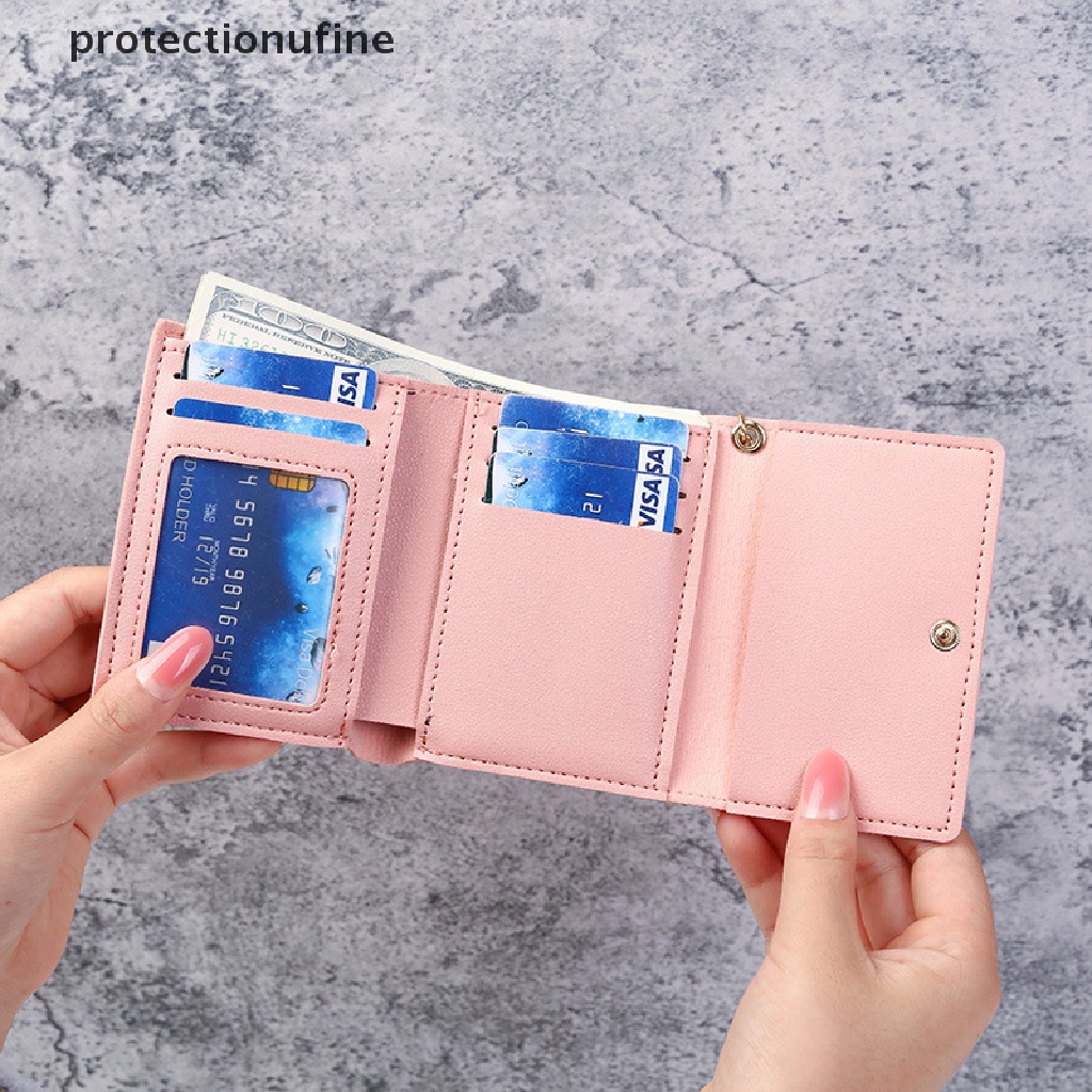 Ví Da Ngắn Nữ Hình Mèo Dễ Thương PR3VN