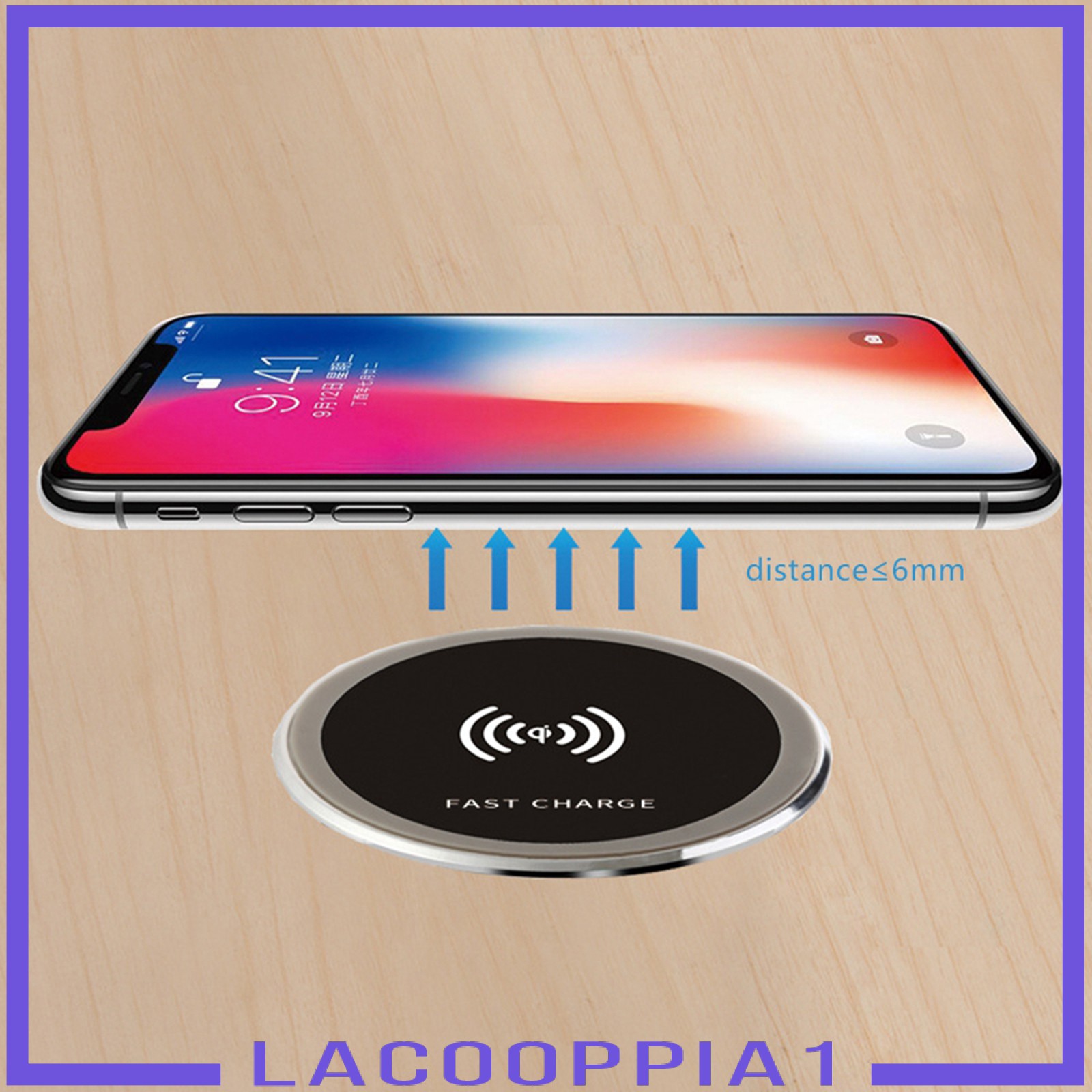 Đế Sạc Không Dây Lapopopia1 Cho Iphone X 8plus