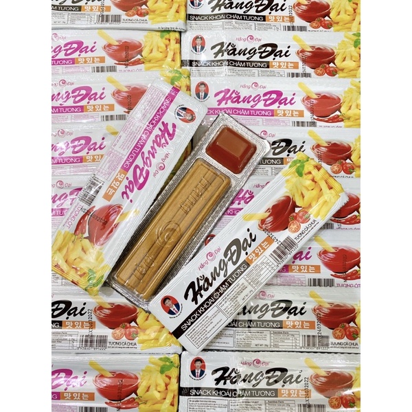 Snack Khoai Chấm Giòn Cay Hằng Đại - TaaYaa Food Đồ Ăn Vặt Tuổi Thơ
