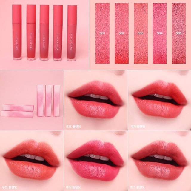 SON BLACK ROUGE MOUSSE BLENDING S01-S02-S03-S04-S05