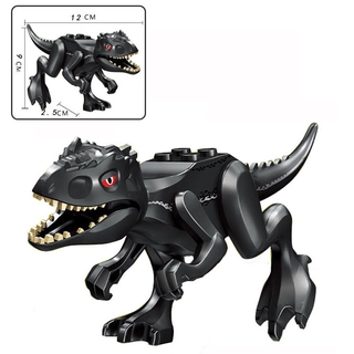 Đồ Chơi Mô Hình Lắp Ráp Khủng Long Raptor Màu Đen