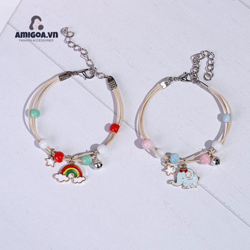 ✨✨ Vòng Tay Mặt Hình Bướm Bằng Gốm Sứ Phong Cách Hàn Quốc Thời Trang Cho Nữ