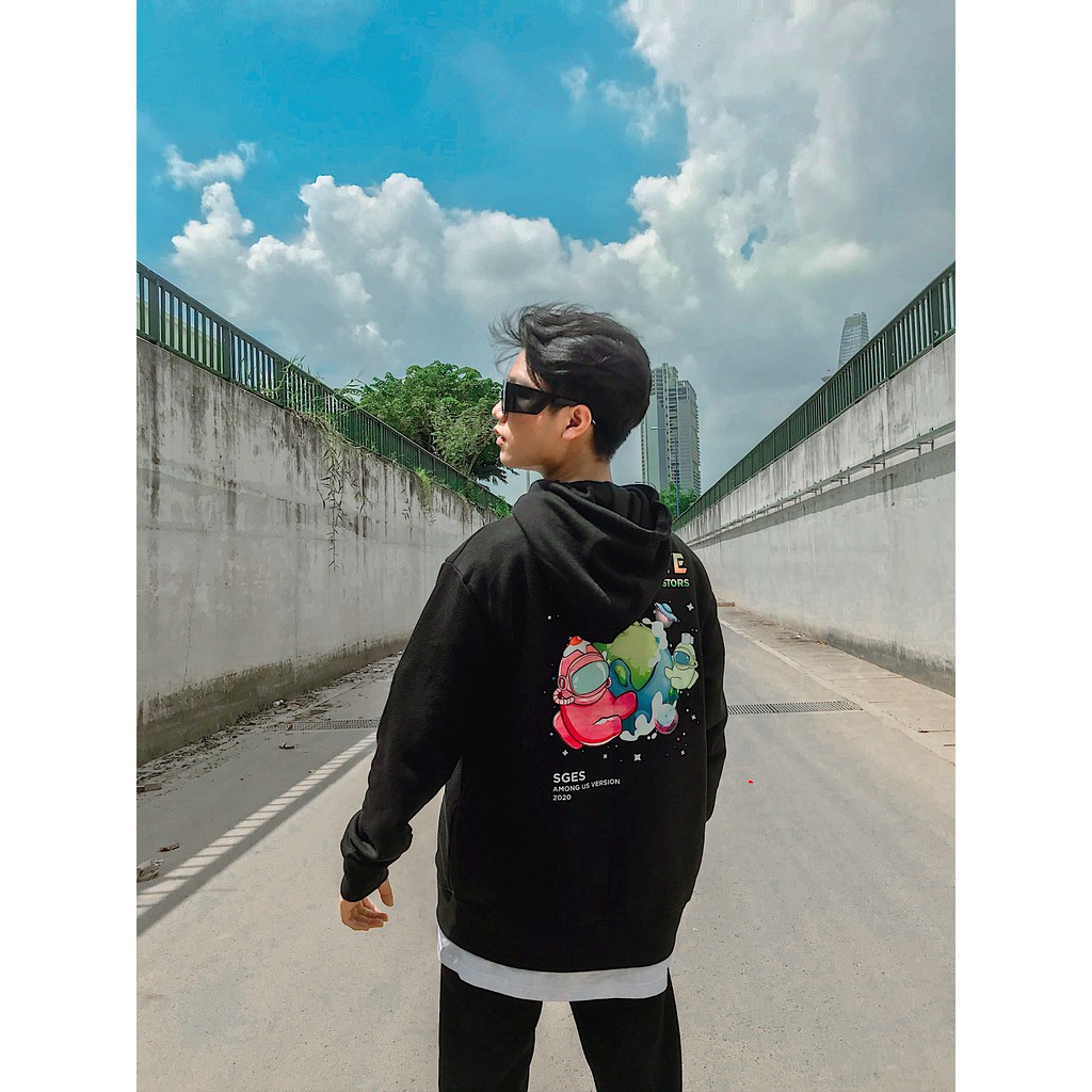 Aó Khoác Hoodie Nỉ Game Among Unisex