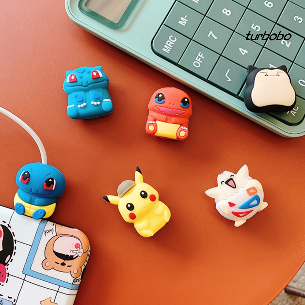 Phụ Kiện Bảo Vệ Dây Cáp Sạc Chống Xoắn Ốc Bằng Silicon Mềm iPhone