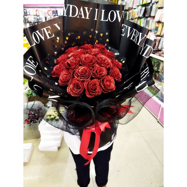 Bó hoa nhũ15 b siêu rẻ