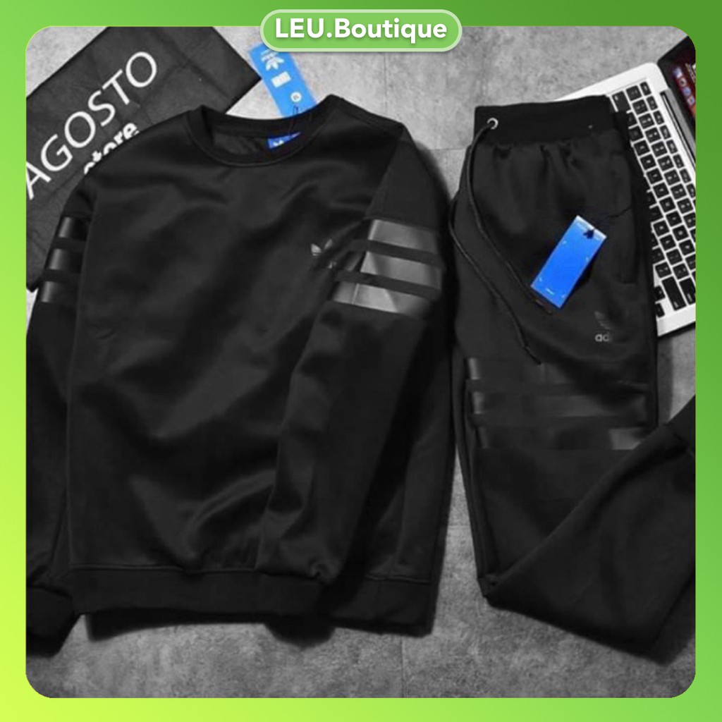 BỘ NAM LOGO NGỰC BDD3vạch Chất mềm mịn, giặt không xù lông, uy tín luôn, mua ngay không phải nghĩ | BigBuy360 - bigbuy360.vn