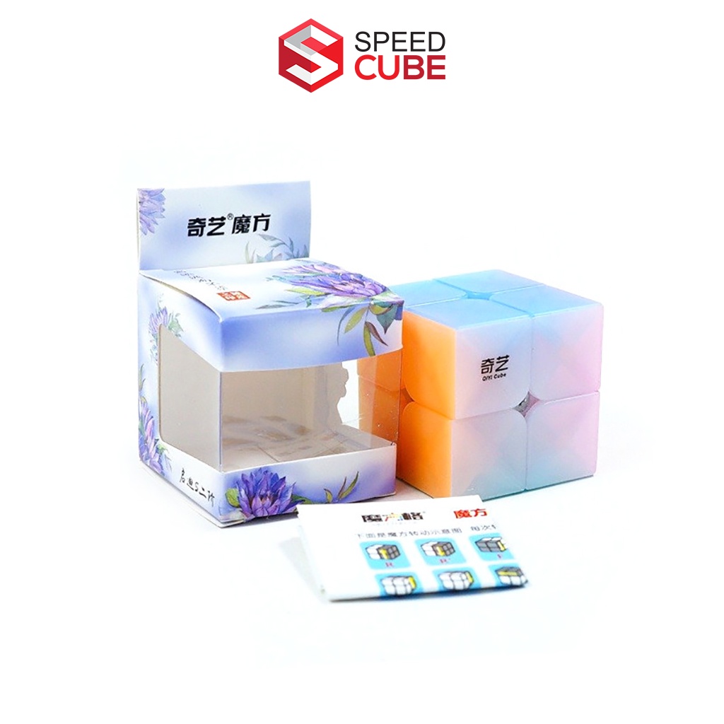 Rubik Biến Thể Thạch Anh Jelly Color 2x2 3x3 4x4 5x5 Chính Hãng QiYi - Shop Speed Cube