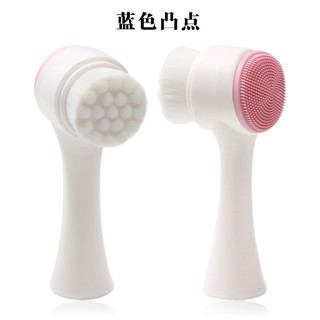 Cọ rửa mặt 2 đầu Lông mềm mịn - Da sạch bụi bẩn và bã nhờn
