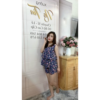 Bộ dây mặc nhà NaTin chất lụa mềm mịn mát thoải mái cho mùa hè