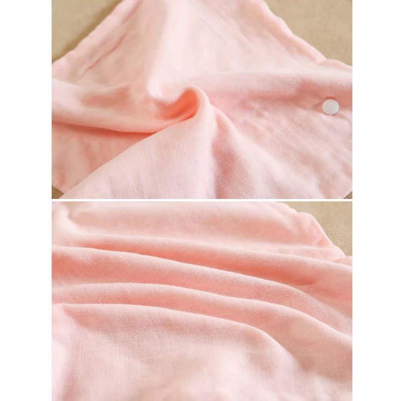 Yếm Ăn Chất Liệu Cotton Mềm Mại Tiện Dụng Cho Bé Gái Sơ Sinh