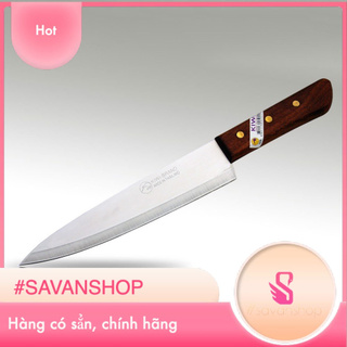 Dao làm bếp cán gỗ - dao mũi nhọn kiwi thái lan bền sắc 20.32cm