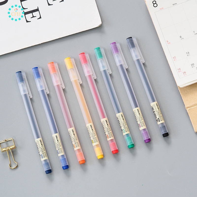 Bút mực gel nhiều màu sắc xinh xắn tiện dụng chất lượng cao