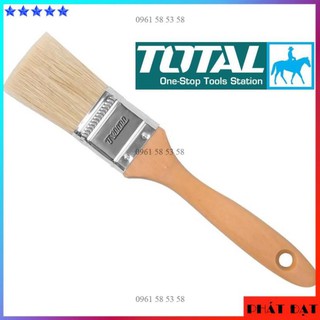 Cọ sơn cán gỗ 1 inch 25mm Paint Brush Total THT84012 - TĐSG