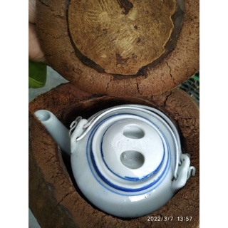 giỏ đựng ấm trà từ dừa