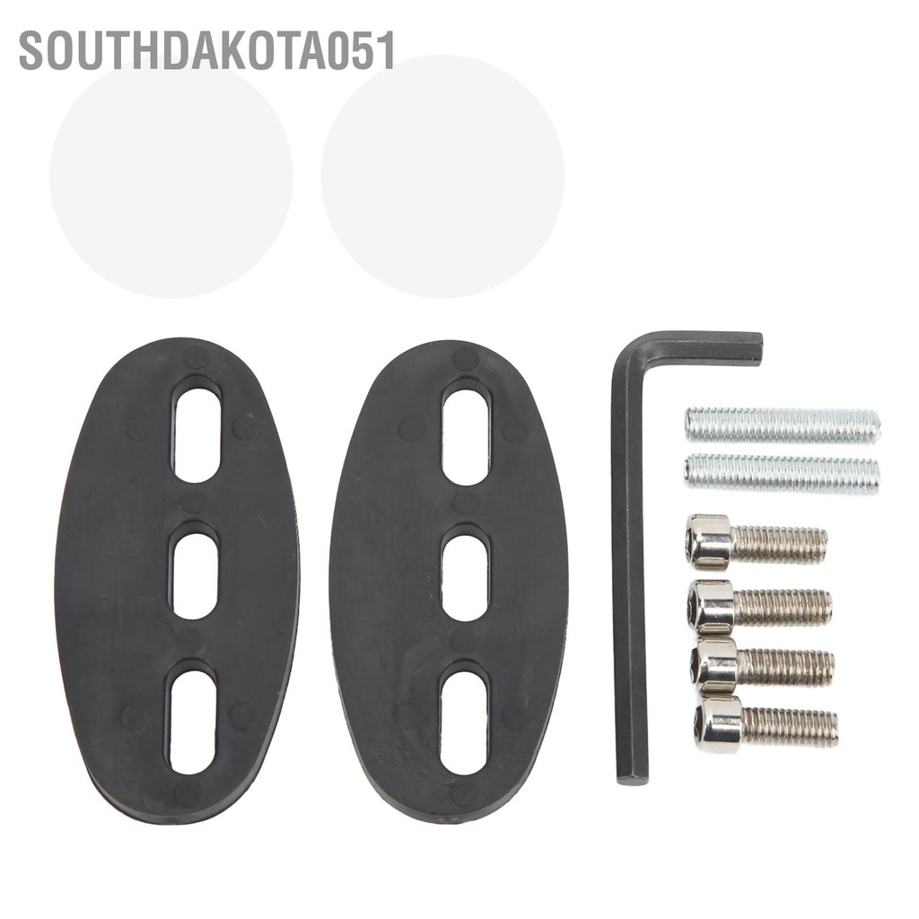 Southdakota051 Cánh gió xe máy Gương chiếu hậu có thể điều chỉnh bên thay thế cho NINJA 250 300 400 650 H2 H4