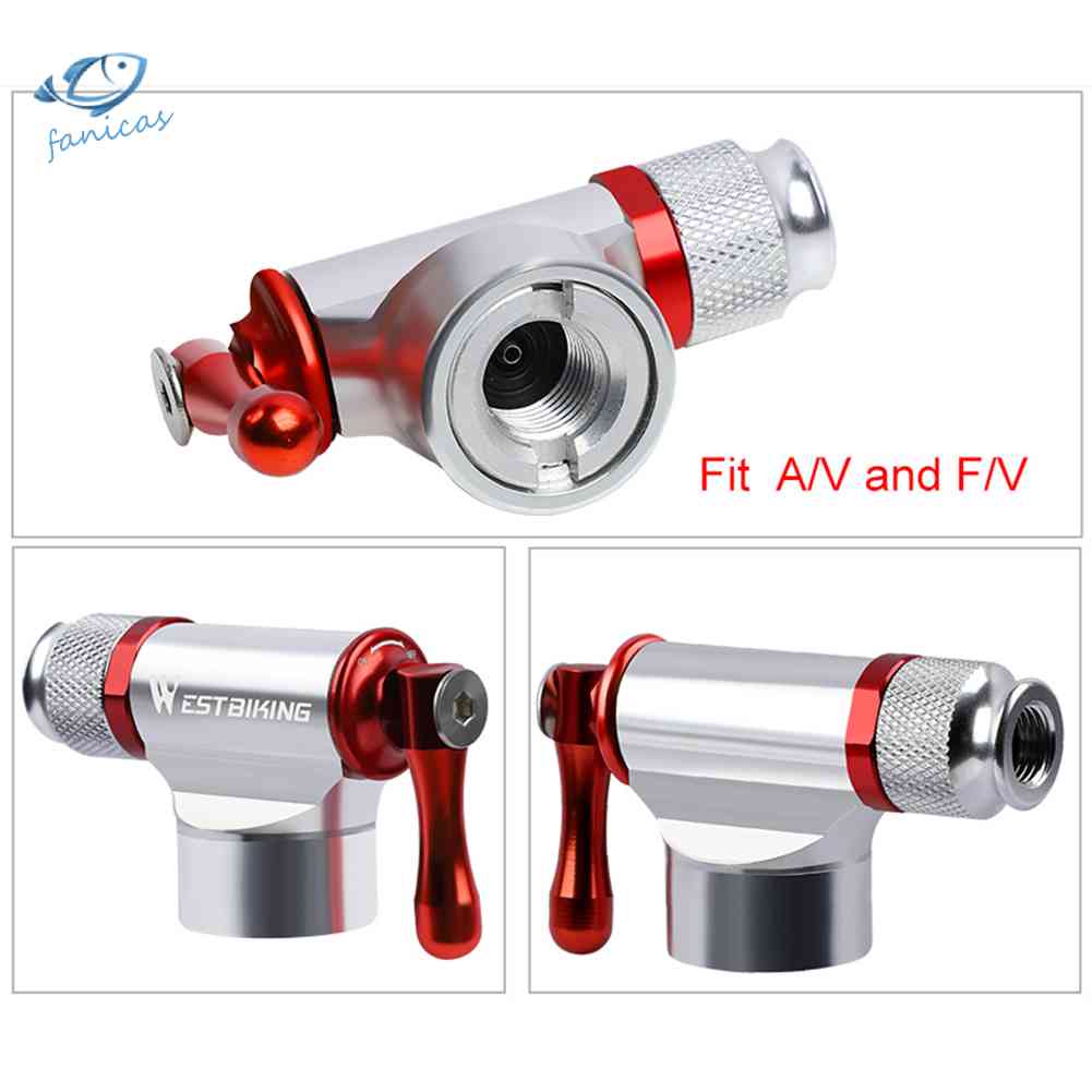 Bơm Xe Đạp Mini CO2 Hiệu Fic WEST BIKING
