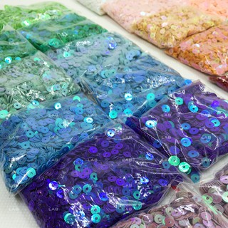 Sequin - cườm dĩa phẳng đính kết (10g)