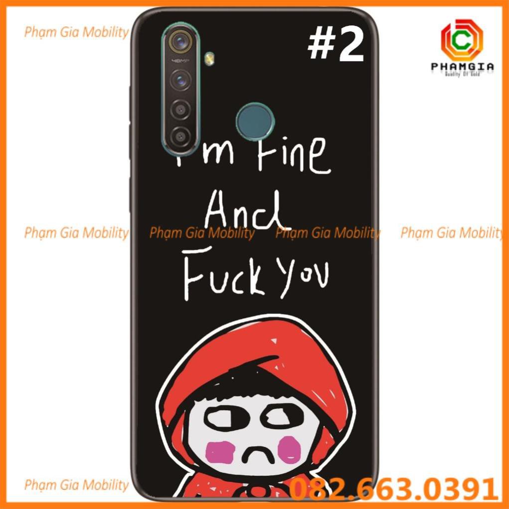 Ốp lưng DẺO ĐEN IN HÌNH nhiều mẫu đẹp Realme 5 Pro/ Realme Q/ Realme XT/Realme X2/Realme X lite