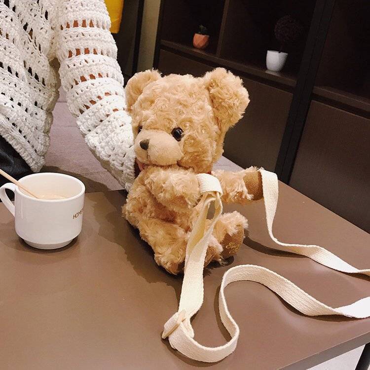 💥HOT TREND💥 Túi đeo chéo gấu bông xinh xắn cute lạc lối