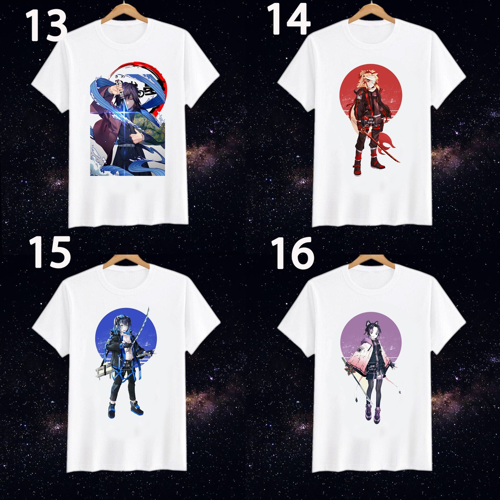 Áo anime Các TRụ Kimetsu no yaiba/Thanh gươm diệt quỷ Thủy trụ Tomioka Giyuu Xà trụ Iguro Obanai....