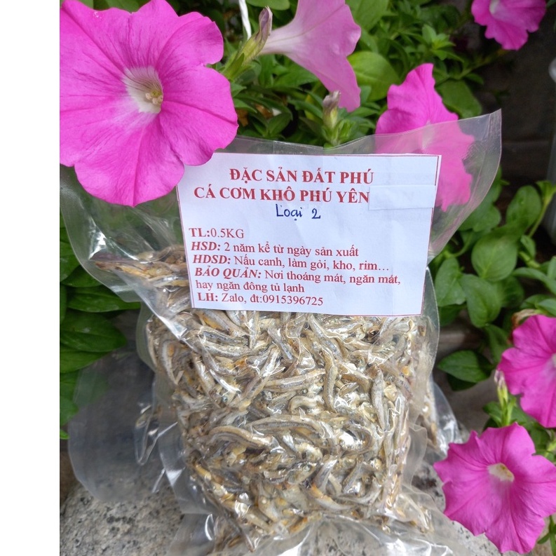 CÁ CƠM KHÔ PHÚ YÊN LOẠI 2
