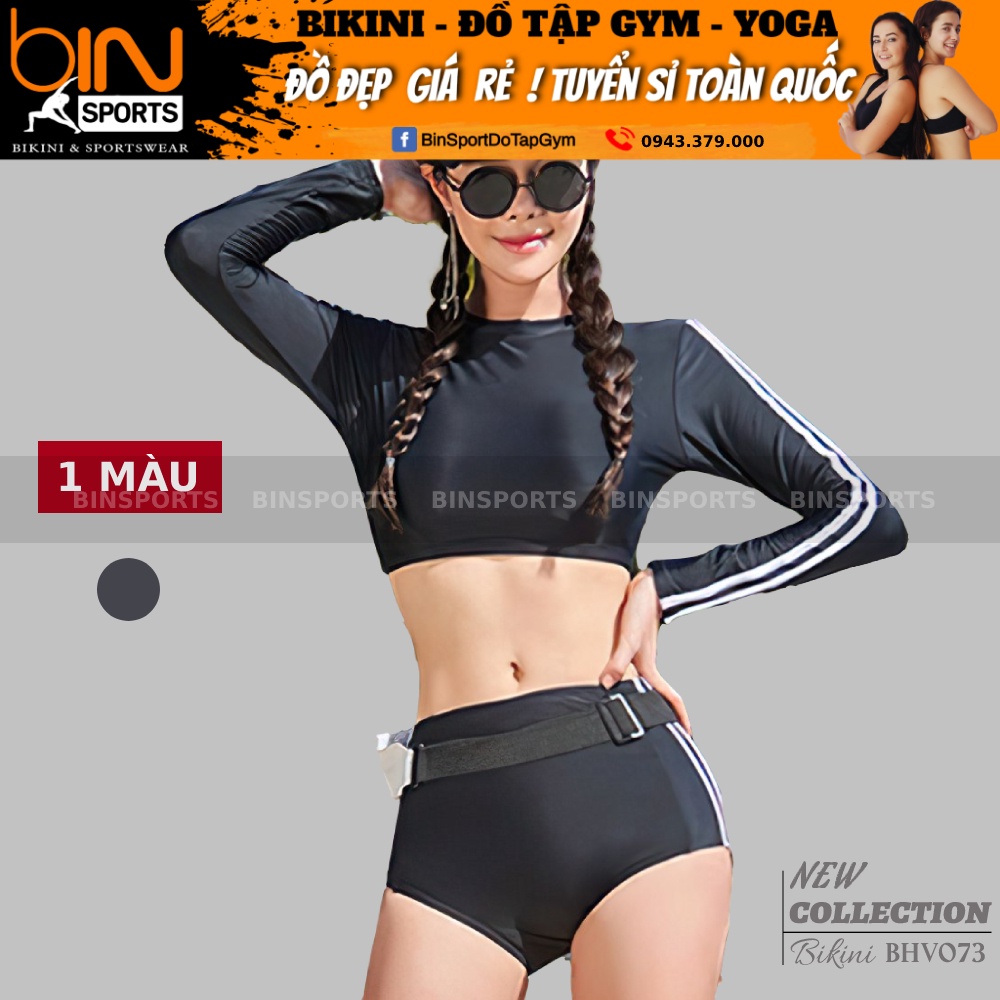 Đồ Bơi Nữ Dài Tay Freesize Bin Sports BHV073