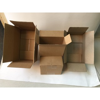 Hộp giấy carton GIÁ RẺ 13x10x8, số lượng 90 hộp _RINRIN CARTON
