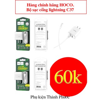bộ sạc hoco. c37 lightning