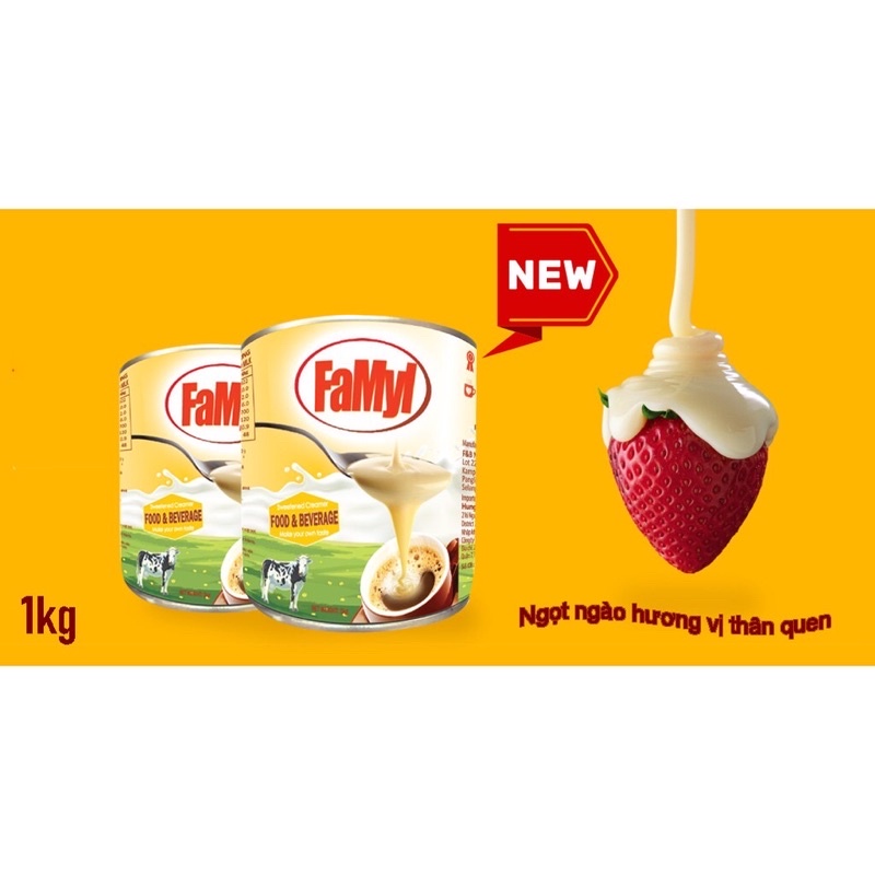 SỮA ĐẶC CÓ ĐƯỜNG FAMYL 1kg