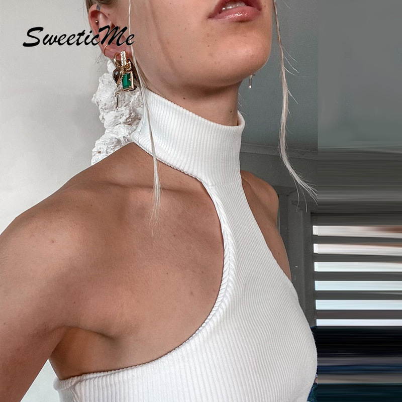 Áo nữ khoét vai dáng ôm ngắn siêu quyến rũ thời trang hè 2021 | BigBuy360 - bigbuy360.vn