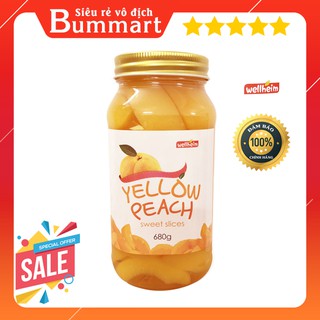 [RẺ VÔ ĐỊCH] ĐÀO NGÂM HÀN QUỐC YELLOW PEACH 680G